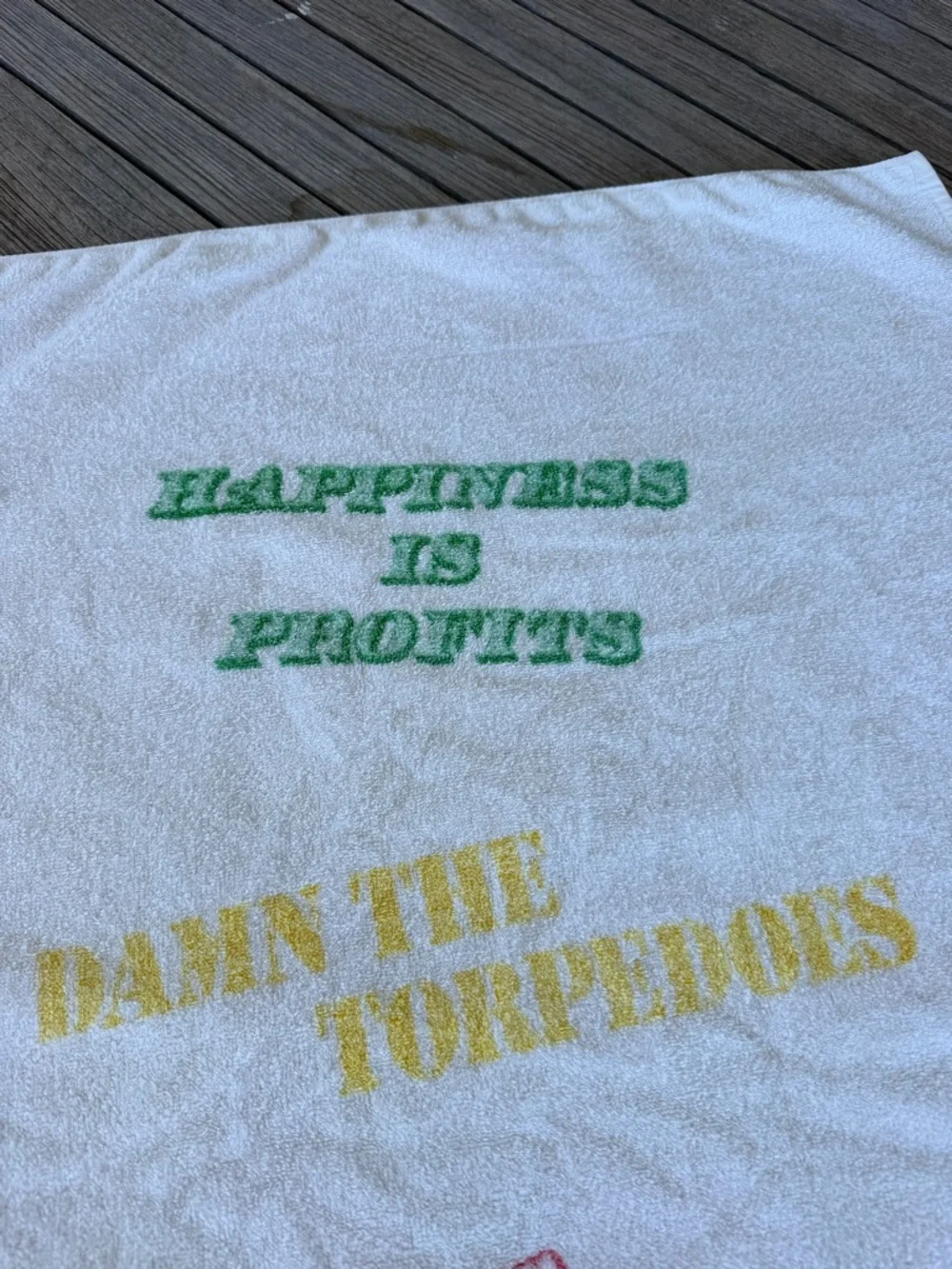 VTG Control Data Computers Employee Gift Beach Towel Slogans Cannon Royal Family